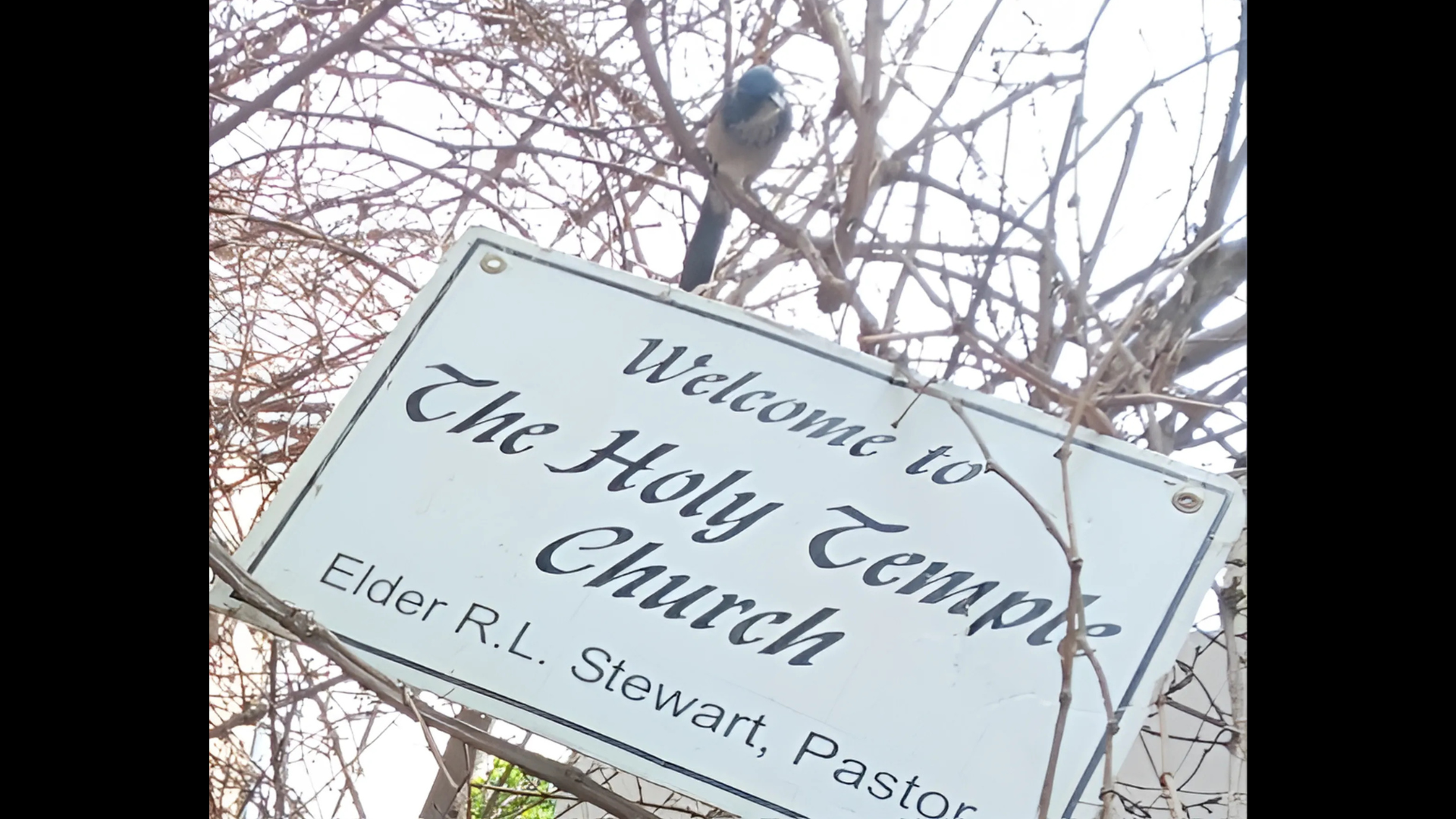 Church sign